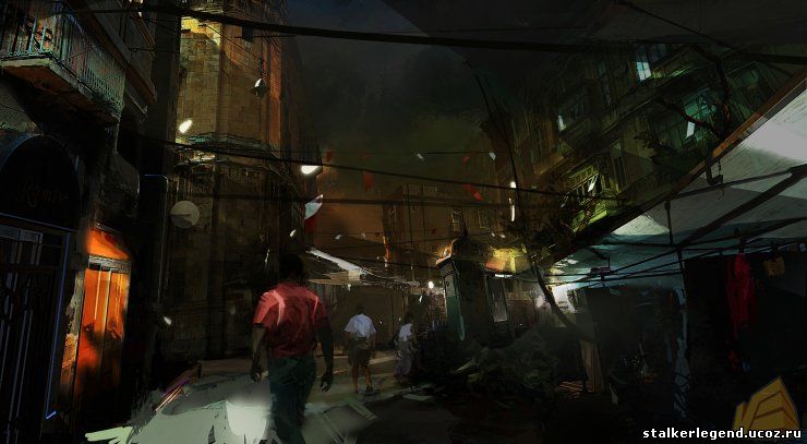 Первая локация в игре Splinter Cell: Conviction